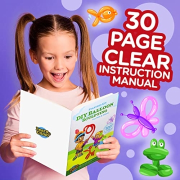 Beginner Balloon Animal Kit Make 30+ Sculptures Easily