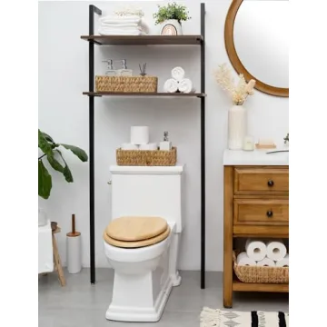 Stylish Water Hyacinth Basket for Bathroom Organization