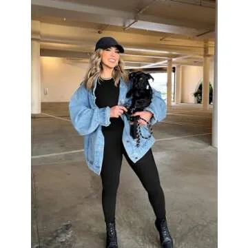 Stylish Plus Size Turtle Neck Workout Jumpsuit for Women