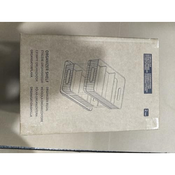 Fowooyeen 2-Tier Clear Organizer for Bathroom and Kitchen Storage