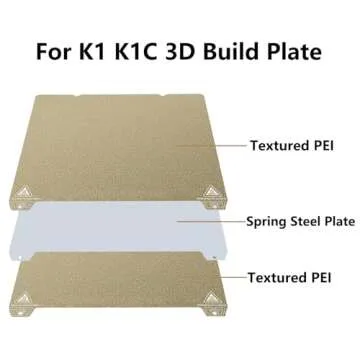 Ender 3 V3 KE PEI Magnetic Build Plate for 3D Printers