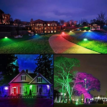 LED Flood Light 30W - Smart Color Changing Lights