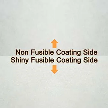 New brothread Fusible Iron on Cut Away Machine Embroidery Stabilizer Backing 12" x 25 Yd roll - Medium Weight 2.5 oz - 3 Options - Tear Away/Cut Away/No Show Mesh