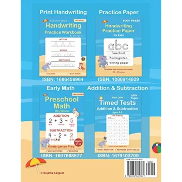 Number Tracing Workbook for Preschoolers Ages 3-5
