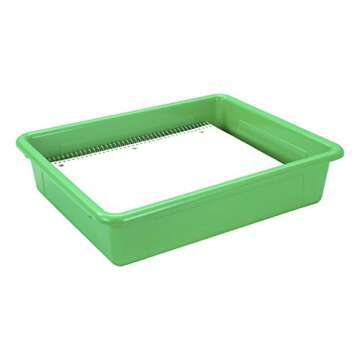 Colorful Storex Flat Storage Trays for Home & Office