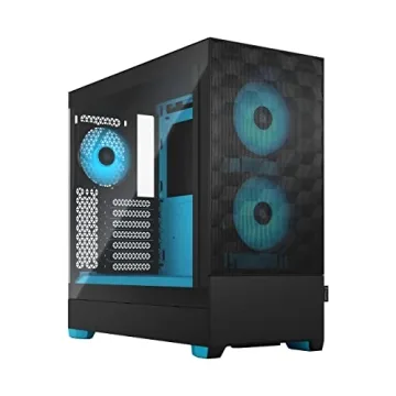 Fractal Design Pop Air RGB TG PC Case with Tempered Glass and Vibrant Colors