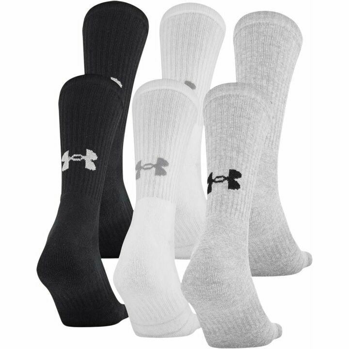 Under Armour Training Cotton Crew Socks - Multipairs