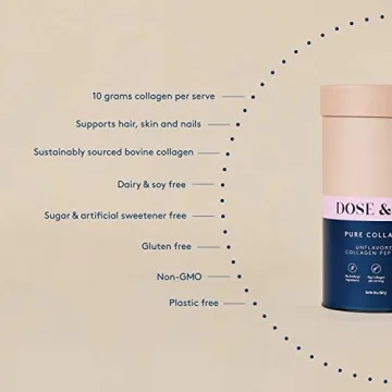 Revitalize Beauty with Dose & Co Pure Collagen Peptides