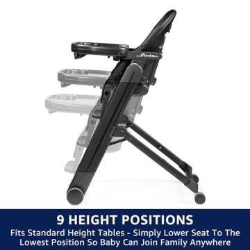 Peg Perego Siesta High Chair with Recline & Style