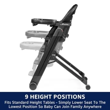 Peg Perego Siesta High Chair with Recline & Style