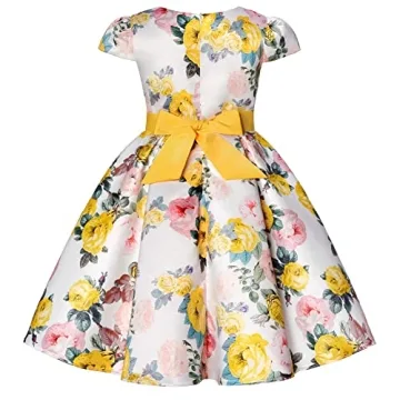 Elegant Flower Girl Dress for Girls 2-9 Years