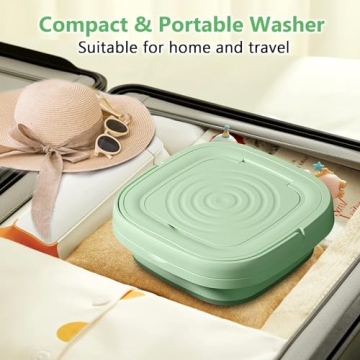 Portable Mini Washing Machine for Travel & Camping
