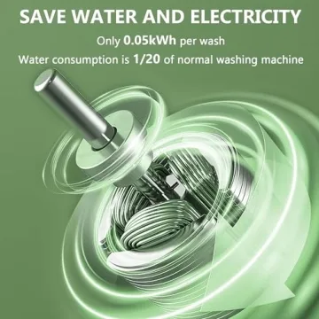 Portable Mini Washing Machine for Travel & Camping