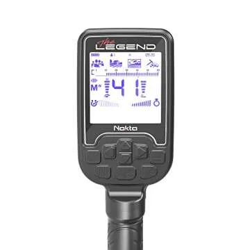 Nokta The Legend Metal Detector, Waterproof Detector for Adults with 12" Coil