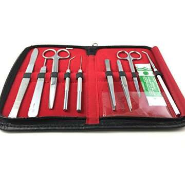 DR Instruments 10GSM Medical Student Anatomy Dissection Kit: Complete Essential Toolset for Aspiring...