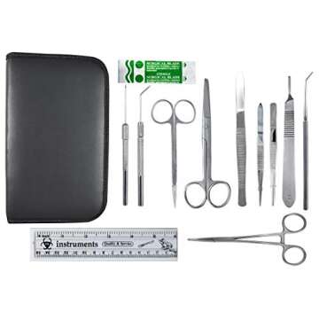 DR Instruments Medical Student Dissection Kit - Complete Anatomy Tools