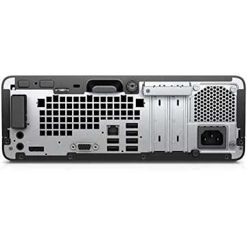 HP ProDesk 400 G4 Desktop Small Form Factor Business PC, Intel Quad-Core i5-6500 up to 3.6G,32G DDR4,512G SSD,VGA,DP,Win 10 Pro 64 bit-Multi-Language Support English/Spanish (Renewed)