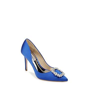 Elegant Badgley Mischka Women’s Cher Pumps - Electric Blue, Size 8.5