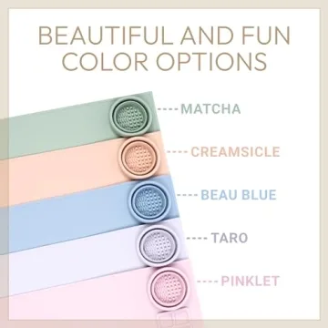 Cheek's Silicone Craft Mat with Brush Cleaner for Kids