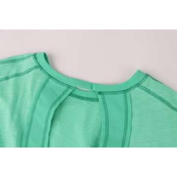 Sujama Women's Stylish Oversized Backless Workout Top