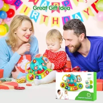 Light-Up Baby Piano Toy for Infants 6-12 Months