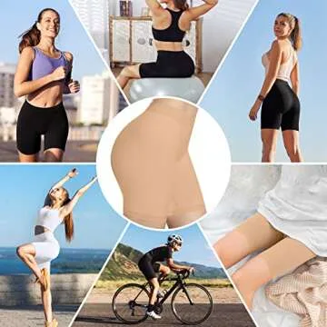 BESTENA Women's Comfortable Slip Short Panty for Dresses