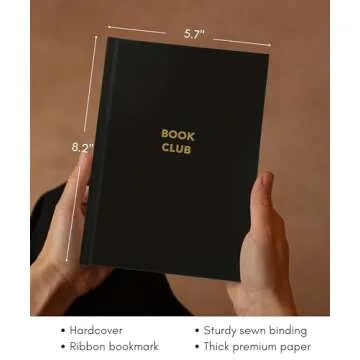 Lamare Book Journal - Reading Journals For Book Lovers - 2024 Reading Journal - 80 Book Journal Reading Log For Book Lovers Gifts For Women & Men - Book Review Journal - Organized Book Tracker Journal