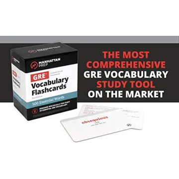 500 Essential Words GRE Vocabulary Flashcards for Everyone
