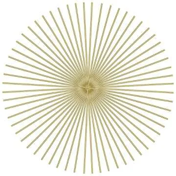 30 Pieces 12 inches 1/25 inch/1.0mm Brass Rods, Sutemribor Brass Solid Round Rod Lathe Bar Stock, 1/25 inch/1.0mm in Diameter, 12 inches in Length