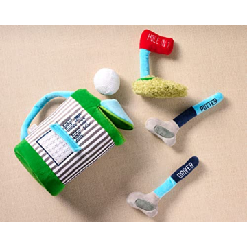 My First Golf Bag Plush Set - Perfect Toddler Gift