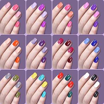 TsMADDTs Press on Nails, 720PCS Short Round Fake Nails with Glue, Files, Tweezer for Women DIY at Home