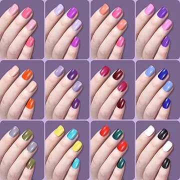 TsMADDTs Press on Nails, 720PCS Short Round Fake Nails with Glue, Files, Tweezer for Women DIY at Home