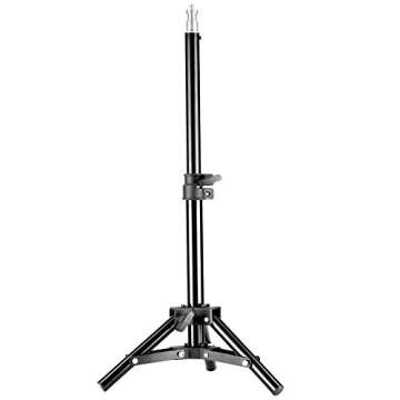 Neewer® Mini Set of Two Aluminum Photography Back Light Stands with 32"/80cm Max Height for Relfectors, Softboxes, Lights, Umbrellas, Backgrounds