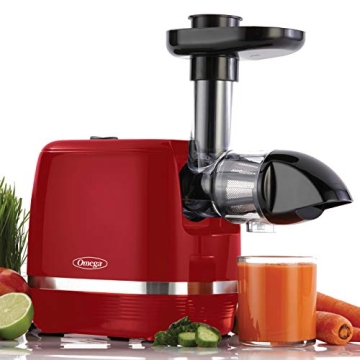 Omega H3000RED Cold Press Juicer - Exceptional Nutrient Extraction