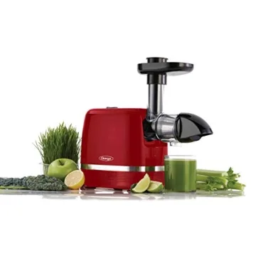Omega H3000RED Cold Press Juicer - High Juice Yield