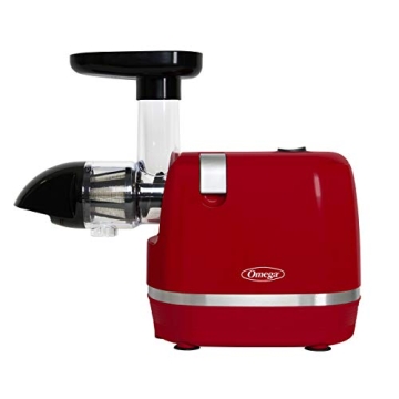 Omega H3000RED Cold Press Juicer - High Juice Yield