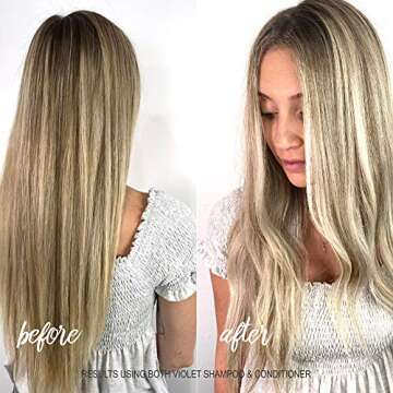 Surface Hair Pure Blonde Violet Shampoo, Package and Ounce may vary