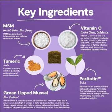 Open Farm Hip & Joint Chews, Dog Supplement, Dog Vitamins, Supports Joint Health and Mobility Using ...