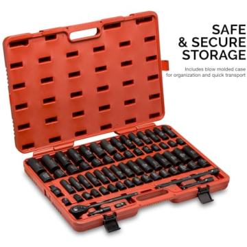Versatile NEIKO Impact Socket Set for Mechanics and DIY