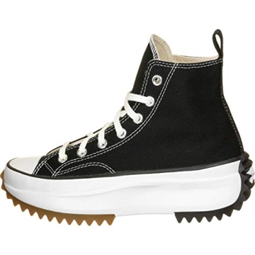Converse Run Star Hike Hi Sneakers Black White Gum Comfort