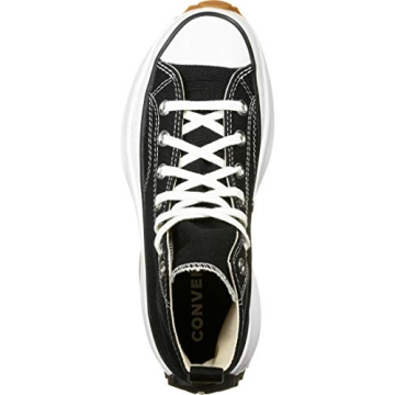 Converse Run Star Hike Hi Sneakers Black White Gum Comfort
