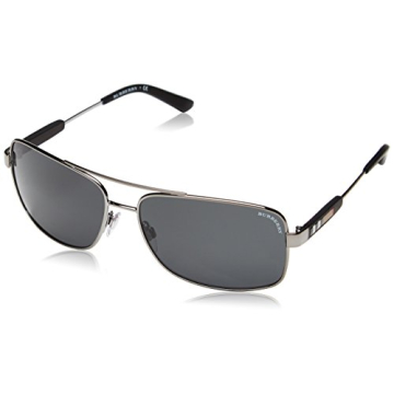 Burberry BE 3074 Gunmetal Grey Sunglasses