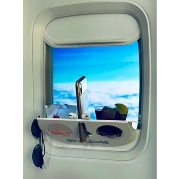 BEVLEDGE Airplane Window Organization Station for Travelers