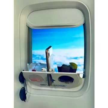 BEVLEDGE Airplane Window Organization Station for Travelers