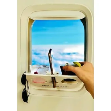 BEVLEDGE Airplane Window Organization Station for Travelers