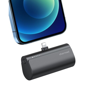 Charmast Small Portable Charger 5000mAh, Ultra-Compact 20W PD Fast Charging Power Bank Mini Battery Pack Compatible with iPhone 14/14 Pro Max/13/13 Pro Max/12/12 Pro Max/11/XR/X/8/7/6, and More