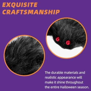 Kendane 78" Giant Spider Decorations for Halloween Fun