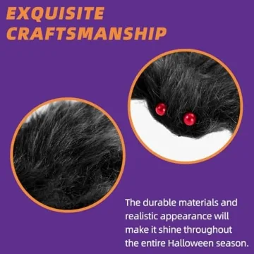 Kendane 78" Giant Spider Decorations for Halloween Fun