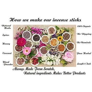 raajsee Lavender Incense Sticks 100 Gm Pack-100% Pure Organic Natural Hand Rolled Free from Chemicals-for Church,Aroma Therapy,Relaxation,Meditation,Positivity & Sensual Therapy