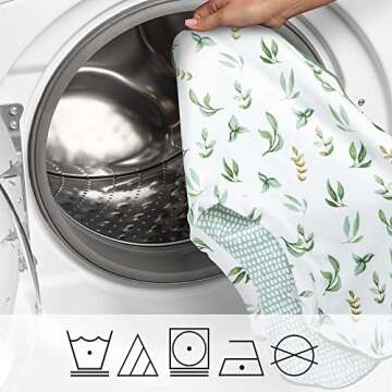 Boppy Nursing Pillow Organic Cotton Cover for Feeding Comfort